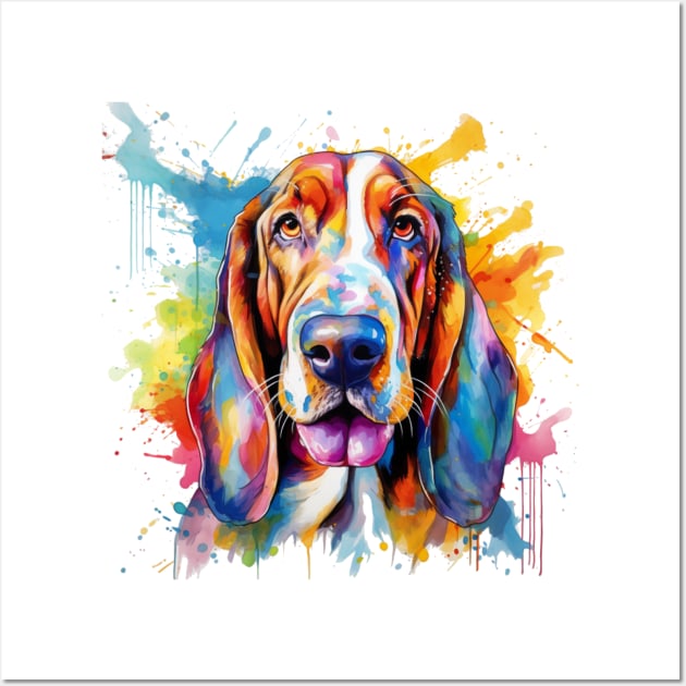 Basset hound canvas art deals